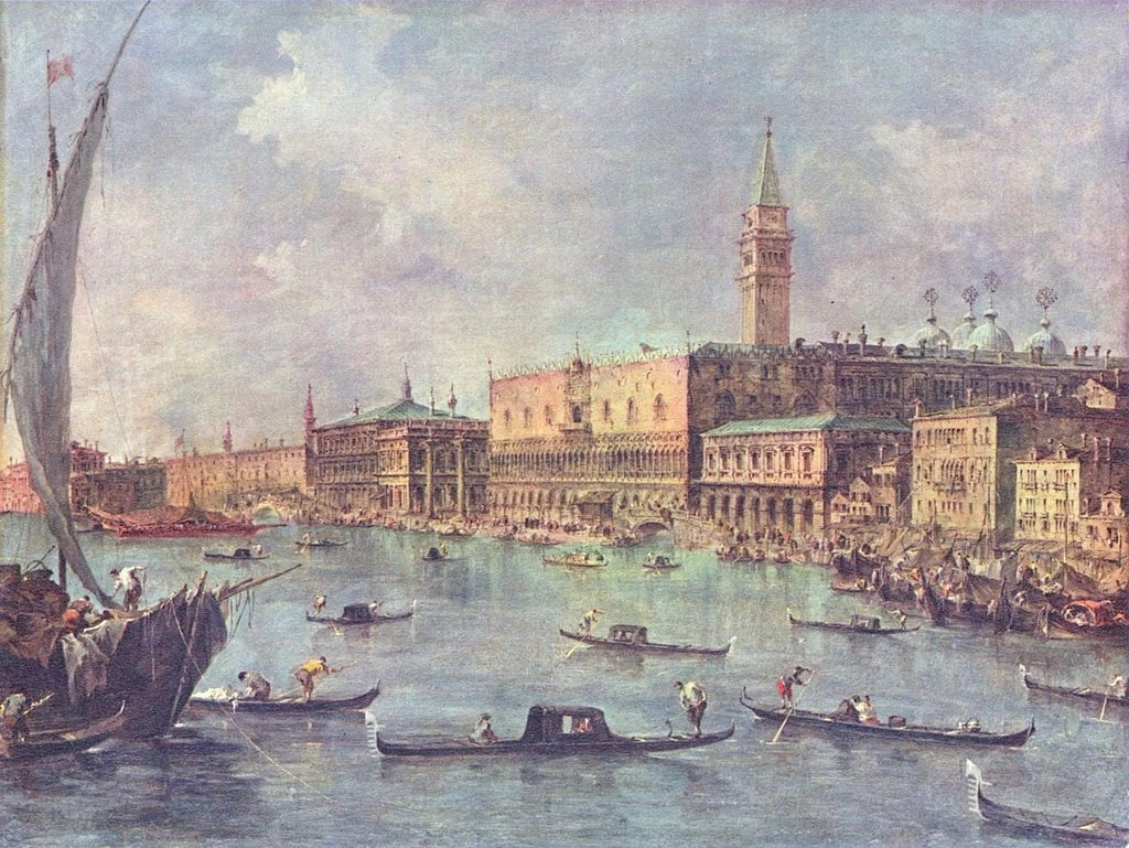 Veduta del Canal Grande e Palazzo Ducale - National Gallery, London